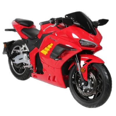 China High Speed 120km/h 5000W Lithium Battery EEC DOT Superbike Supersport Sportbike Motos Racing Electric Motorcycle for Adult 2080x750x1160mm for sale