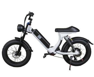 China Aluminum Alloy Factory wholesale electric Mountain bike lithium battery ebike 500W electric bicycle 20 inch for adult for sale