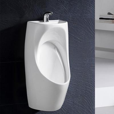 China Modern Original Factory Customized Wall Mounted Bathroom WC Ceramic Urinal Sink Combination for sale