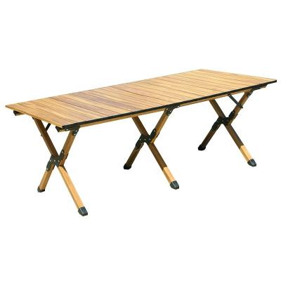 China Modern High Quality Factory Direct Support Customized Hot-selling Beech Folding Table For Going Out To Play And Sit And Enjoy The View for sale