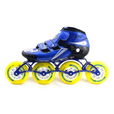 China Microfiber 2020 fashionable hot-selling integrated speed skates, adult racing, carbon fiber integrated speed skates for sale