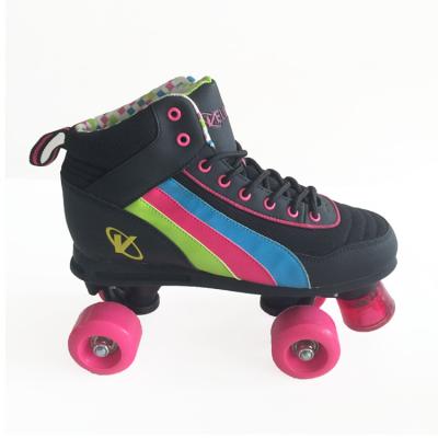 China Wholesale double-row double-row roller skates, special for ice rink rental, support model customization four-wheel roller skates for sale