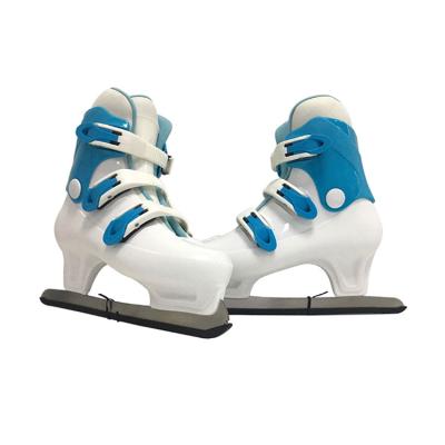 China PVC factory wholesale white ice skates for adult ice skating rink high quality ice skates for sale