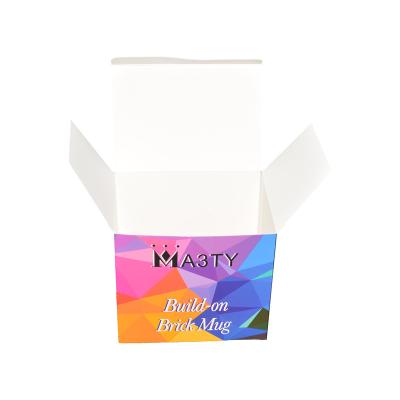 China Recycled Materials Customized Beautiful Logo Color Folding Carton CMYK Offset Printing Paper Cosmetics Product Box Packaging Boxes for sale