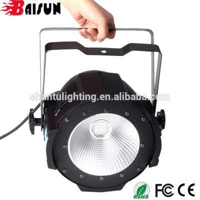 China BAISUN Brand Led COB Par Light 100W RGB 3in1 DMX Lighting Indoor Multicolor Par Light NCLP-004 for sale