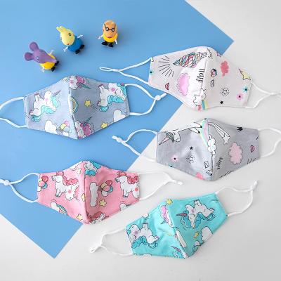 China Wholesale Fashion Cartoon EVA 3d Kids Maskes Reusable Cloth Cute Custom Reusable Maskes For Kids Manufacturer for sale