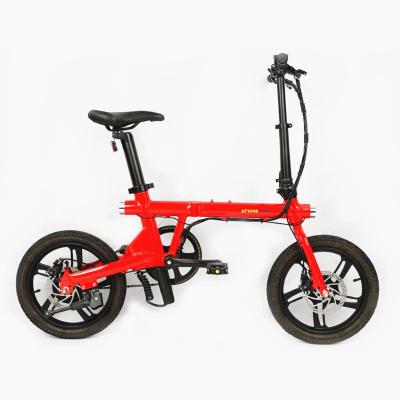 China Two series 36V5.2AH lithium battery aluminum alloy frame for foldable electric bike for sale