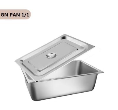 China USA Nansheng high quality stainless steel food pans gastronorm food container GN standard pan 40mm 1/1 for sale