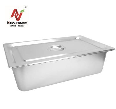 China USA Amazon All Size 1/1 20mm Gastronorm Food GN Pan Container Stainless Steel GN Pan For Other Hotel And Restaurant Supplies for sale