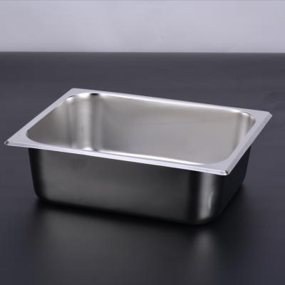 China EU Style Direct Selling All Size Ice Cream Food Grade Gastronorm Pan Set Anti Jam Gn Food Accessory Available Pan for sale