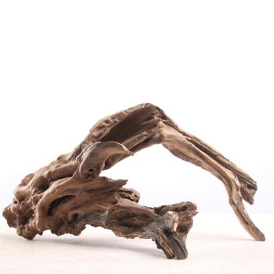 China Viable Wholesale Bonsai Chunks Driftwood For Best Aquarium Plant Decoration Azalea Wood Form Trunk Driftwood for sale