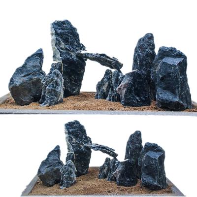 China Wholesale Viable Dragon Stone Seiryu Rock Aquarium Tank Decoration Accessories Makes Your Fishtank Closer To The Natural Environment for sale