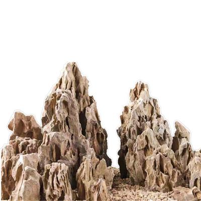 China Viable Cheap Price Aquarium Rock Ohko Dragon Porous Stone For Fish Water Washed Tank Decorate for sale