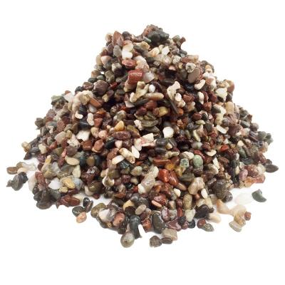 China Viable Aquarium River Sand Gravel Decorative Outdoor Rock Garden Paving Healing Stone For Fish Tank for sale