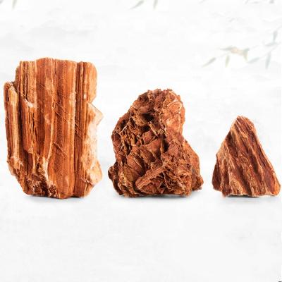 China Viable Artificial Ceramic Basalt Rocks Ocean River Cave Aquarium Landscape Maple Leaf Maple Leaf Stone aquascaping stone for sale