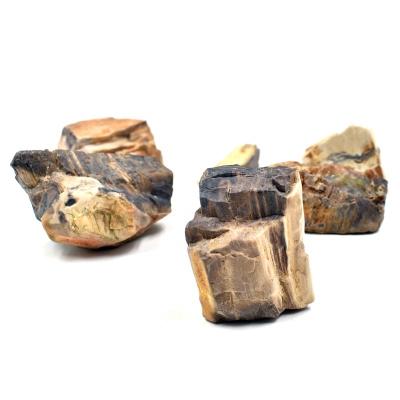 China Aquarium Viable Decor Hardscape Artificial Dragon Rock Petrified Stone Ornament Reef Polyp Wooden Petrified Aquarium Stone for sale