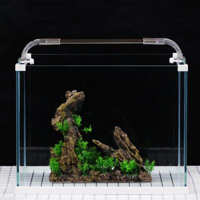 China Mini Cylinder Wall Viable Marine Aquarium Best Glass Aquariums and Fish Tanks for sale