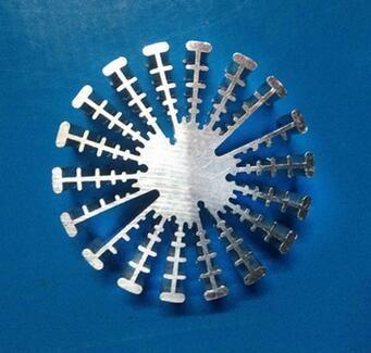 China Snowflake Shaped Aluminum Heatsink Extrusions For Industrial Cooling for sale