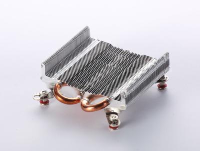 China 500W IP55 Copper Tube Heat Sink Customized Microchannel Heat Sink à venda