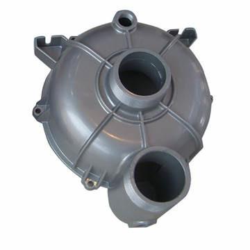 China Sandblasting Customized Aluminium Die Casting Parts For Water Pump House Body for sale