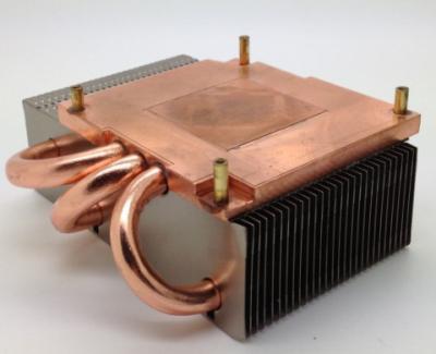 China 120W van de het Aluminiumvin van de koperGrondplaat het Koperpijp Heatsink voor cpu-het Koelen Te koop