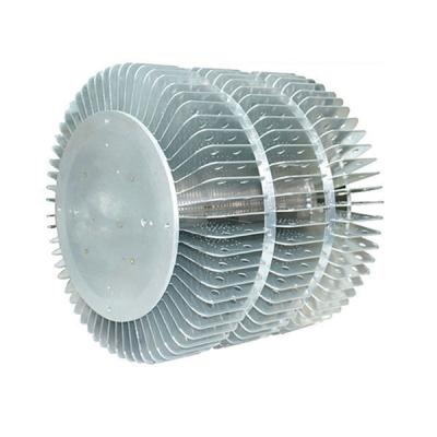 China Industrial Extruded Aluminum Heatsink For LED Fixture Round Extrusion Heatsink Profile for sale