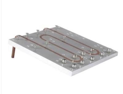 China 4 Channel Tube Aluminum Alloy Liquid Water Cool Copper Plate for sale