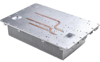 China CNC die Koperpijp Heatsink 6063 machinaal bewerken T5-het Apparaat van de Hittedissipatie Te koop