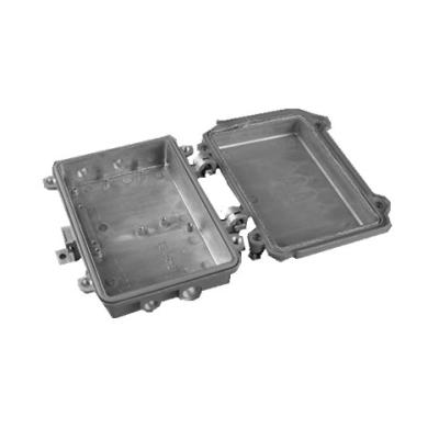 China Pressure ADC12 Aluminium Die Castings , Powder Coating Aluminum Cast Electronic Enclosure for sale