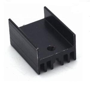 China TO-220 preto PIN Heat Sink branco do radiador do dissipador de calor 15*11*20 25mm à venda