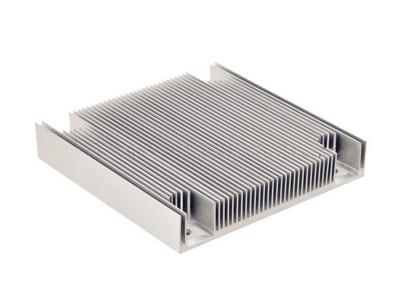 Κίνα Προσαρμοσμένο αργίλιο Heatsinks, κράμα αργιλίου Heatsinks φύλλων σφράγισης προς πώληση