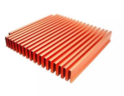 China Van de de Ritssluitingsvin van het hoge Machtskoper het Solderen van Heatsink Vouwen en Band ADC12 Te koop