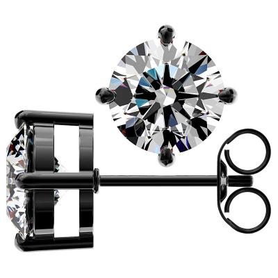 China Best Price CLASSIC Crystal Stud Stainless Steel Studs Earrings for sale