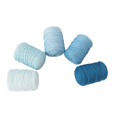 China Anti-pilling Bag Woven T-shirt Yarn T-shirt Chat Crochet 500G Recycled Cotton T-shirt Yarn for sale