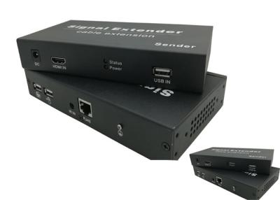 中国 120M-200M 1080P 60Hz 4KX2K HDMI UTPのエクステンダーHDCP IRおよびUSB KVM CAT 販売のため