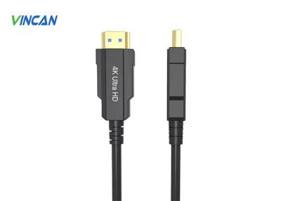 중국 속도 HDMI 광섬유 와이어 돌비 TrueHD 오디오 형식 및 HDMI 2.0 호환성 판매용