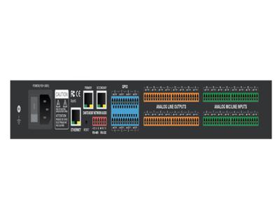 China Dynamic Range 100dB Dante Audio Controller 7.9 X 5.9 X 2.2 In Windows/Mac Compatibility for sale