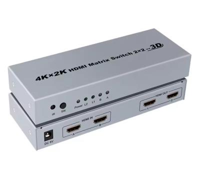 Κίνα HD TV βίντεο 2x2 8x8 2 3 σε 4 3 έξω hdmi matrix 4x4 hdmi matrix switcher προς πώληση