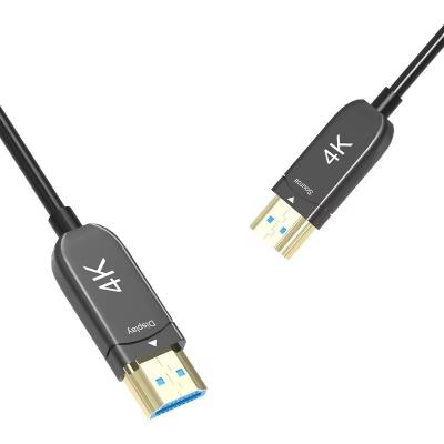 Cina Cavo HDMI a fibra ottica ad alta velocità 4k 60HZ Risoluzione con diametro di fibra 50/125μm in vendita