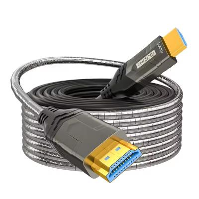 China Ultra-high Speed 4K 8K Fiber Optic cable  HDMI DVI Displayport To HDMI Fiber Optic Cable for sale