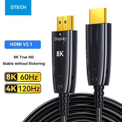 China 4K HDMI Optical Fiber Cable 18Gbps 4K 60Hz HD Video AOC HDMI 2.0 Fiber Optic Cable 10M 15M 20M 30M 50M 100M for sale