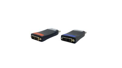 China Mini 1 Channel DVI1080P HD Video Optical Extender With External Stereo Audio DVI Fiber Extender for sale