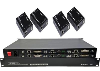 China 220V e POC Fornecimento de energia 4K HDMI HDBaseT Transmissor e Receptor para Interface de vídeo de definição à venda