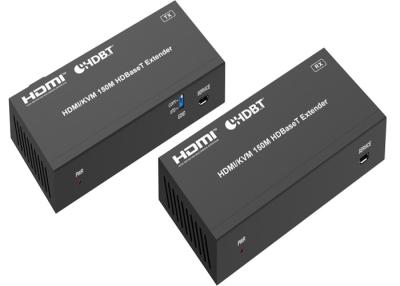 China Extensor USB KVM HDBaseT de 150m - Transmissão HDR 4K Ultra Longa com controle conveniente, experiência sem perdas à venda