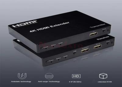 China 150M 4K 30Hz HDMI KVM USB Port HDBaseT Extender via Cat 5e/Cat6 for sale