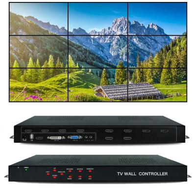 China Video-Wandprozessor des multi Format bester hdmi 3x3 2x3 LCD Video Fernsehwand-Prüfers HDMI zu verkaufen