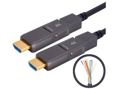 China Het gepantserde Actieve van de Vezel Optische Kabel van 200CU 4k HDMI Type D aan Type D Te koop