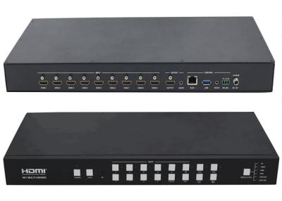 Κίνα άνευ ραφής Switcher παραγωγής HDMI Multiviewer 9x1 εισαγωγής 1Ch 9Ch 4K προς πώληση