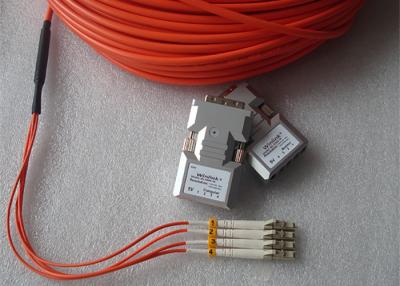 China Multi Mode 4 Cores Dvi Over Fiber Extender LC Fiber For Transmission for sale