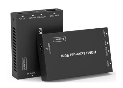 China prolongamento video de 18Gbps HD 50 medidores de HDMI sobre CAT Metal Enclosure à venda